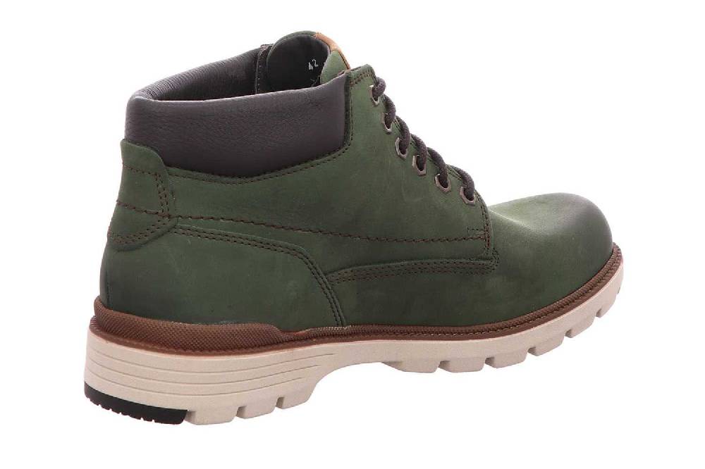 Fretz Men Cooper Boots In Übergrößen Grün 1384.3516-44 Große Herrenschuhe