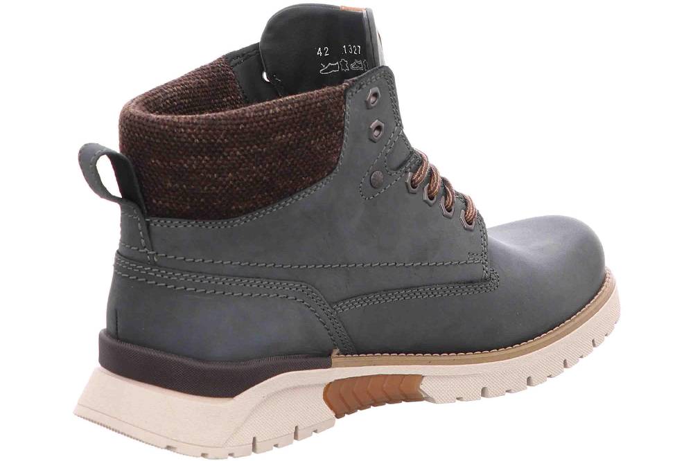 Fretz Men Cooper Stiefel In Übergrößen Blau 1327.1416-32 Große Herrenschuhe