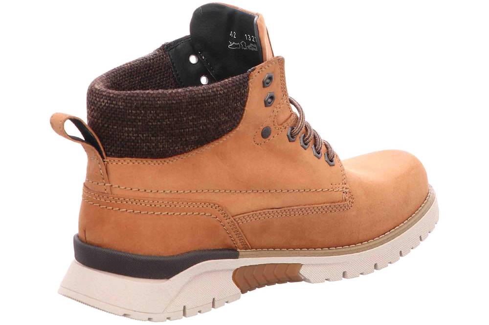 Fretz Men Cooper Stiefel In Übergrößen Braun 1327.1416-71 Große Herrenschuhe