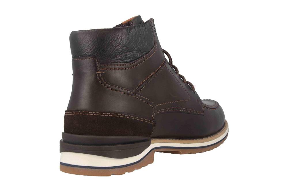 Fretz Men Cooper Stiefel In Übergrößen Braun 1376.1971-38 Große Herrenschuhe