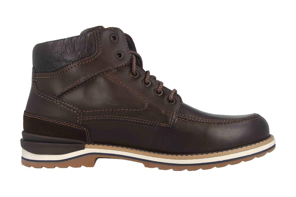 Fretz Men Cooper Stiefel In Übergrößen Braun 1376.1971-38 Große Herrenschuhe