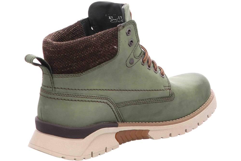 Fretz Men Cooper Stiefel In Übergrößen Grün 1327.1416-44 Große Herrenschuhe