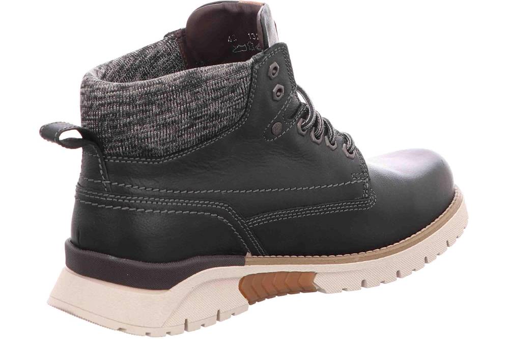 Fretz Men Cooper Stiefel In Übergrößen Schwarz 1327.1412-51 Große Herrenschuhe