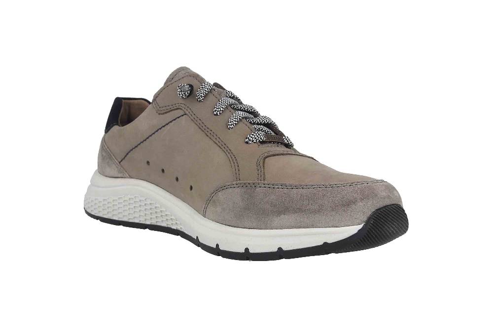 Fretz Men Denny Halbschuhe In Übergrößen Grau 8814.4961-96 Große Herrenschuhe