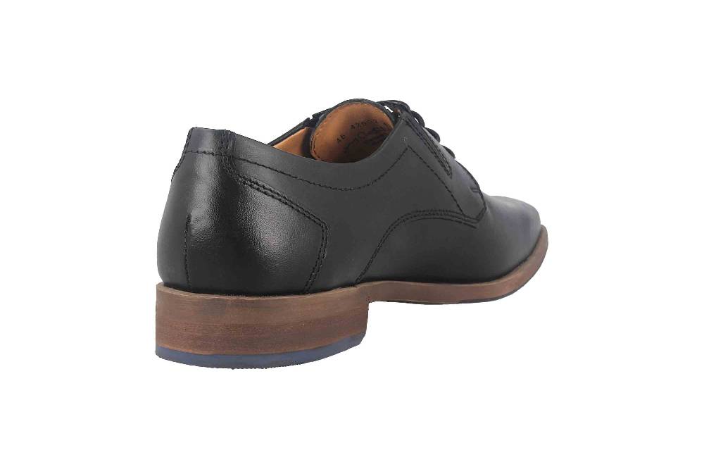 Fretz Men Dino Halbschuhe In Übergrößen Schwarz 1830.6413-51 Große Herrenschuhe