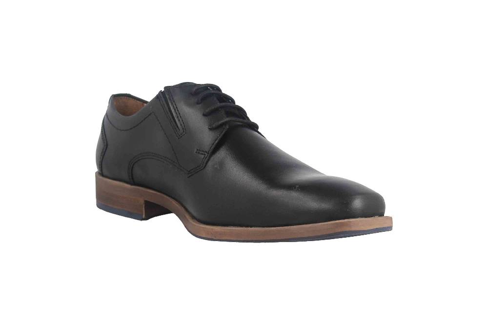 Fretz Men Dino Halbschuhe In Übergrößen Schwarz 1830.6413-51 Große Herrenschuhe