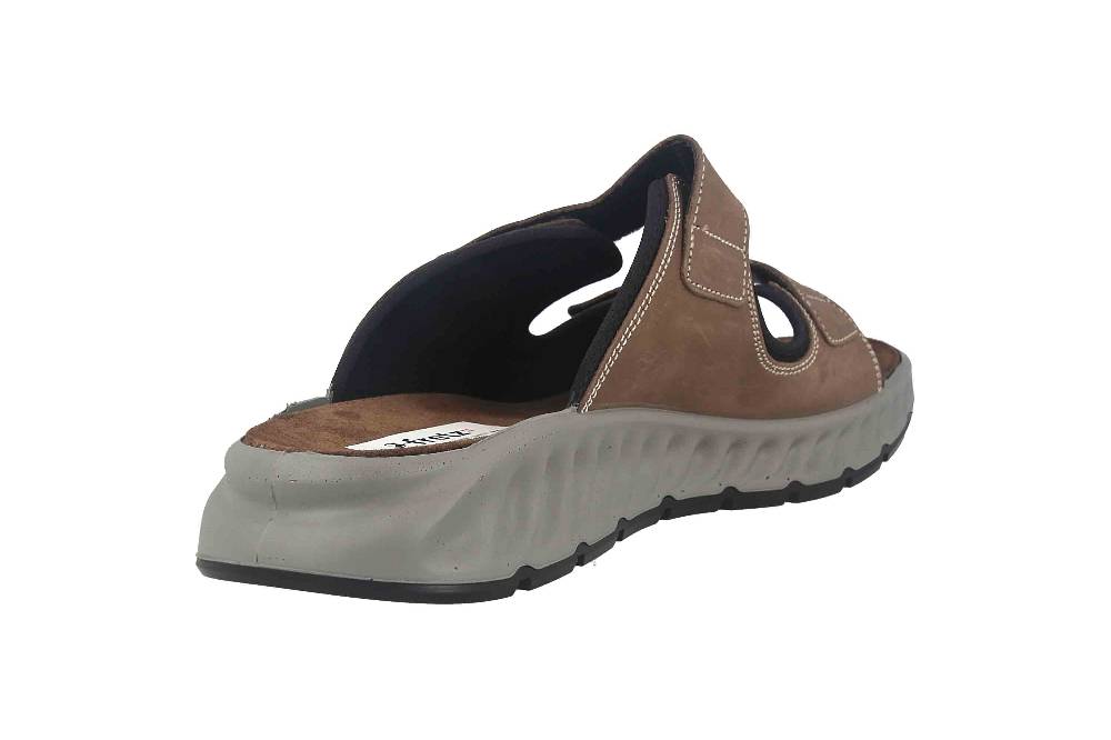 Fretz Men Elias Pantoletten In Übergrößen Braun 9610.9582-85 Große Herrenschuhe