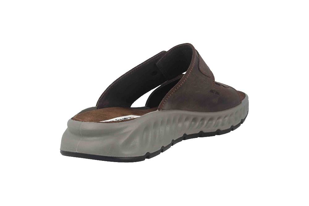 Fretz Men Elias Pantoletten In Übergrößen Braun 9611.9505-59 Große Herrenschuhe