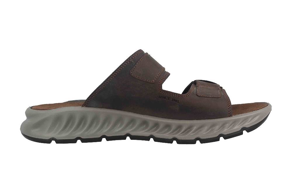 Fretz Men Elias Pantoletten In Übergrößen Braun 9611.9505-59 Große Herrenschuhe