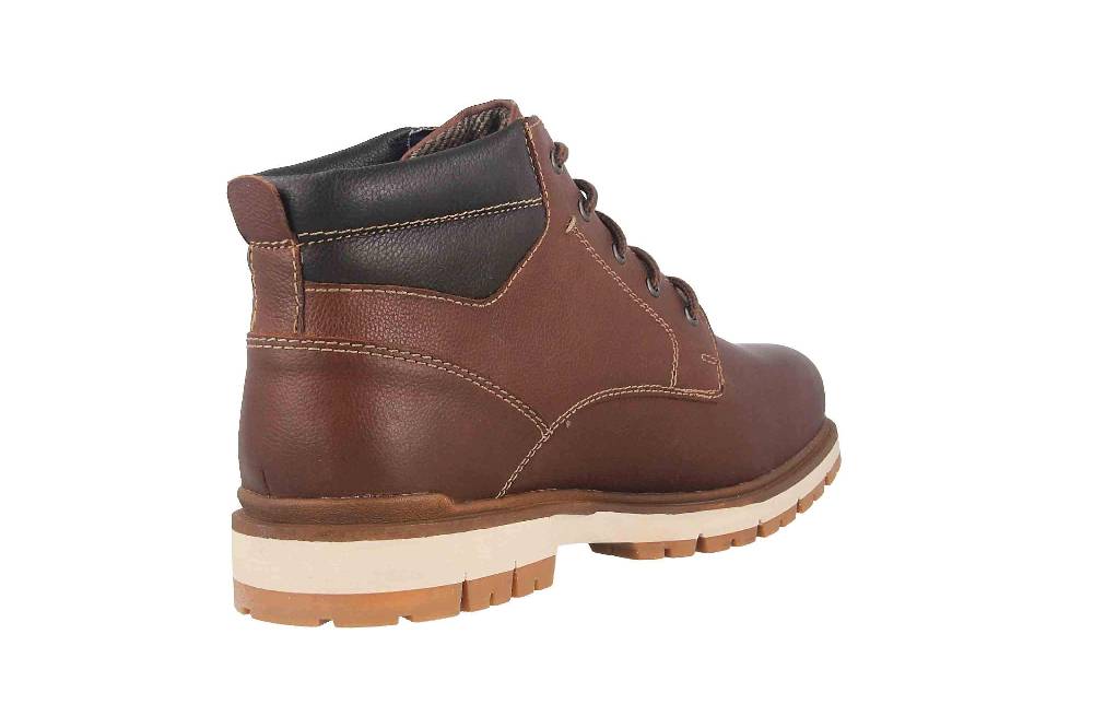 Fretz Men Fountain Boots In Übergrößen Braun 4040.0712-82 Große Herrenschuhe
