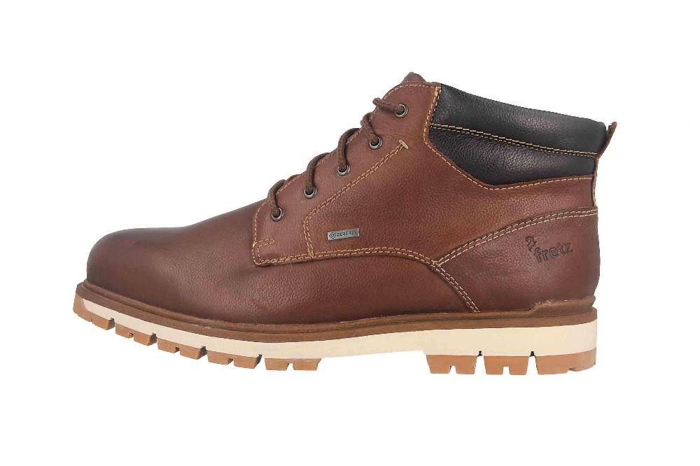Fretz Men Fountain Boots in Übergrößen Braun 4040.0712-82 große Herrenschuhe