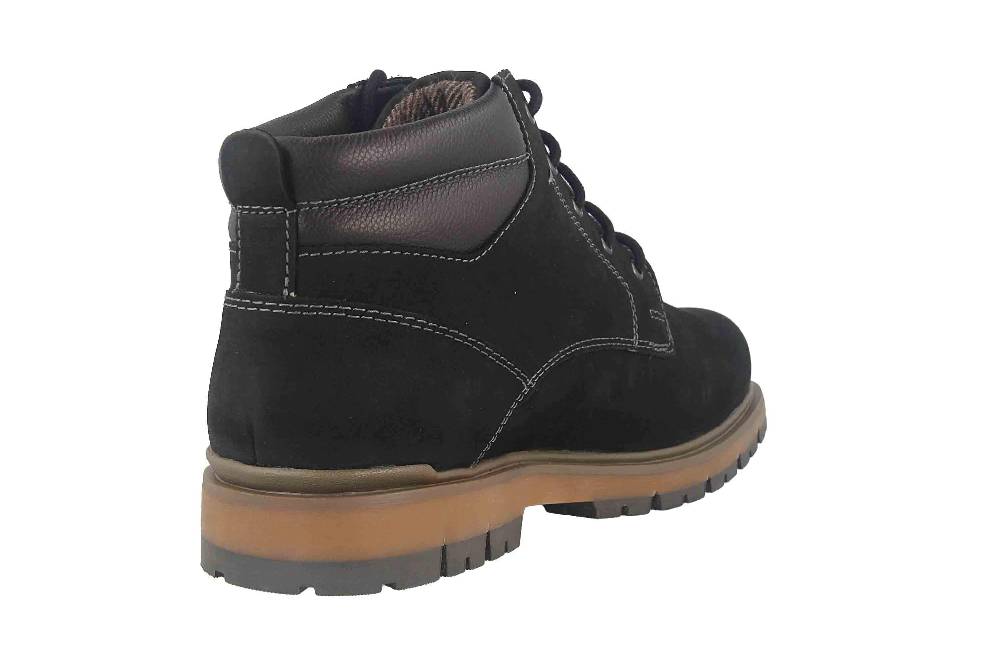 Fretz Men Fountain Boots In Übergrößen Schwarz 4040.0716-51 Große Herrenschuhe