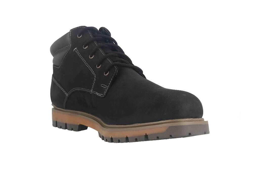 Fretz Men Fountain Boots In Übergrößen Schwarz 4040.0716-51 Große Herrenschuhe
