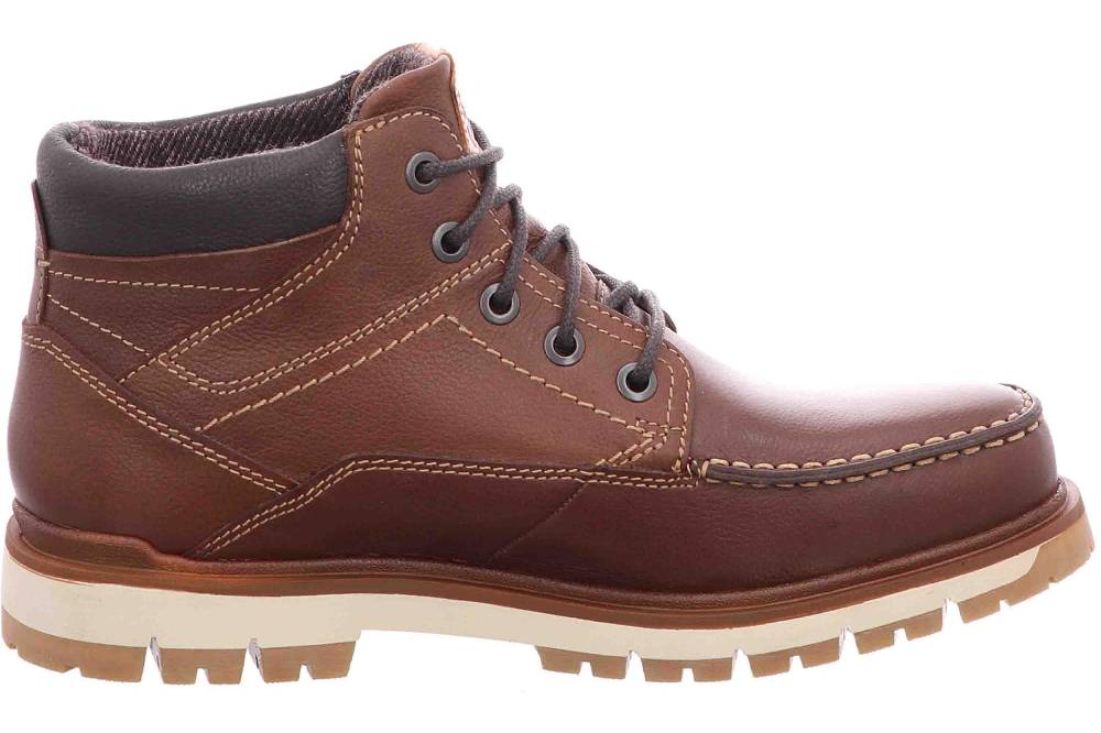 Fretz Men Fountain Stiefel In Übergrößen Braun 4032.0712-82 Große Herrenschuhe