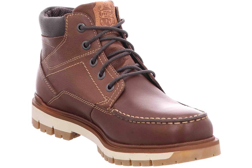 Fretz Men Fountain Stiefel In Übergrößen Braun 4032.0712-82 Große Herrenschuhe