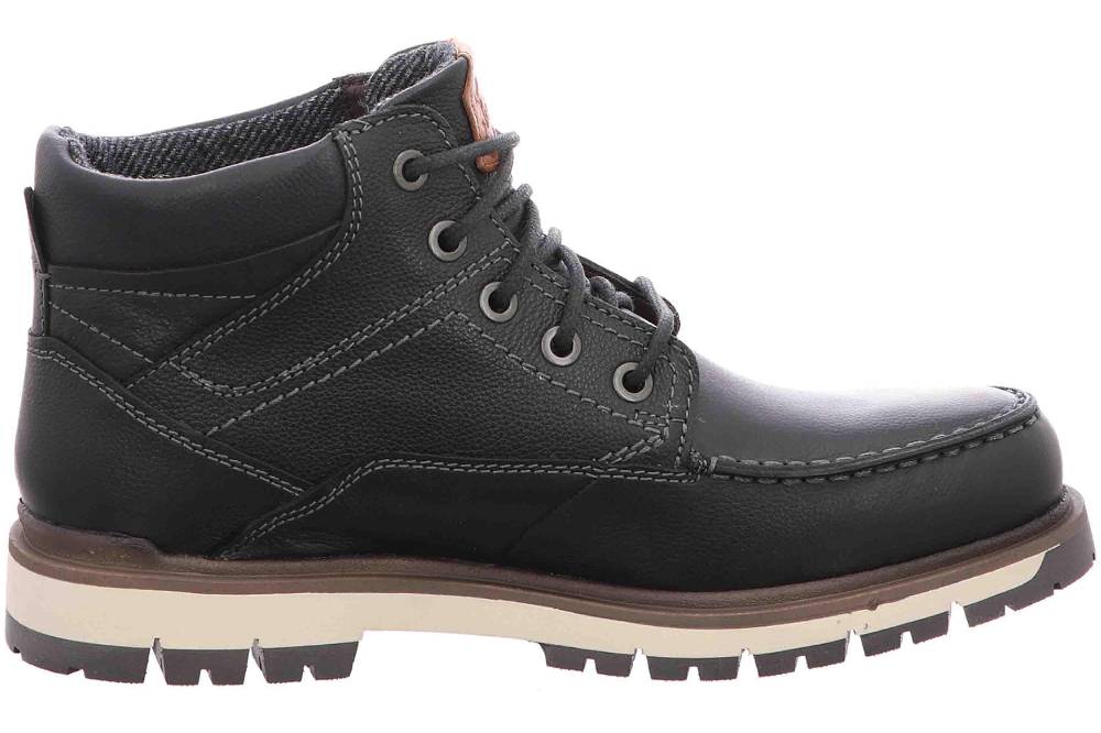 Fretz Men Fountain Stiefel In Übergrößen Schwarz 4032.0712-51 Große Herrenschuhe