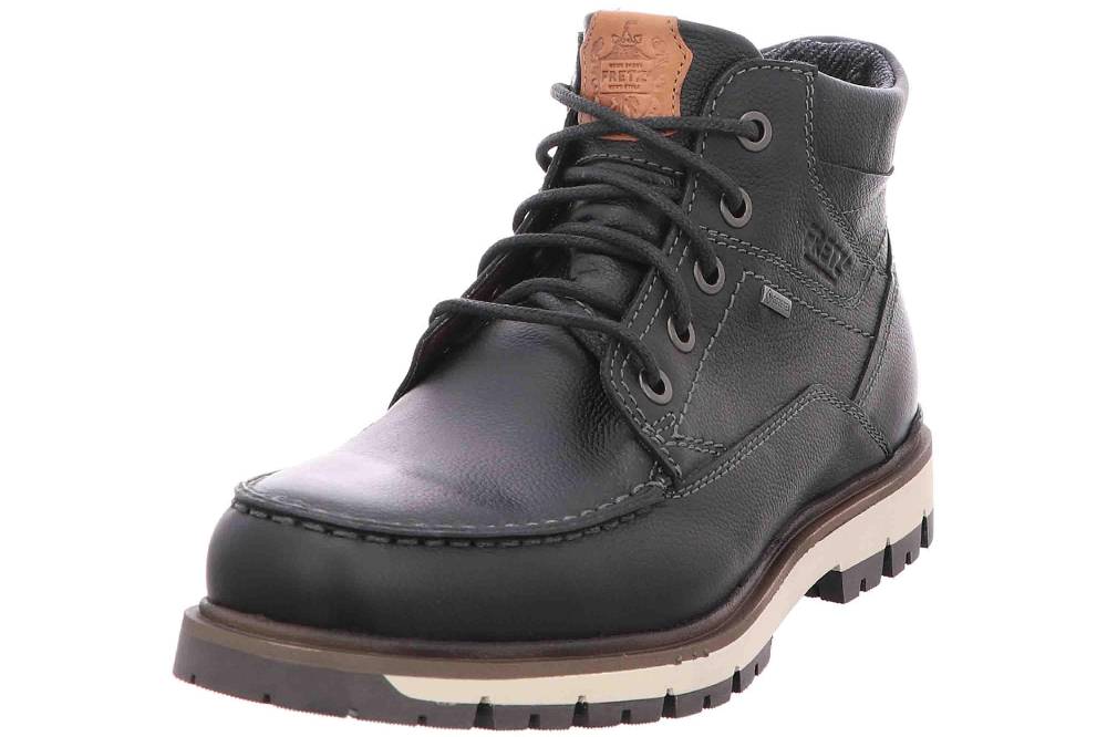 Fretz Men Fountain Stiefel In Übergrößen Schwarz 4032.0712-51 Große Herrenschuhe