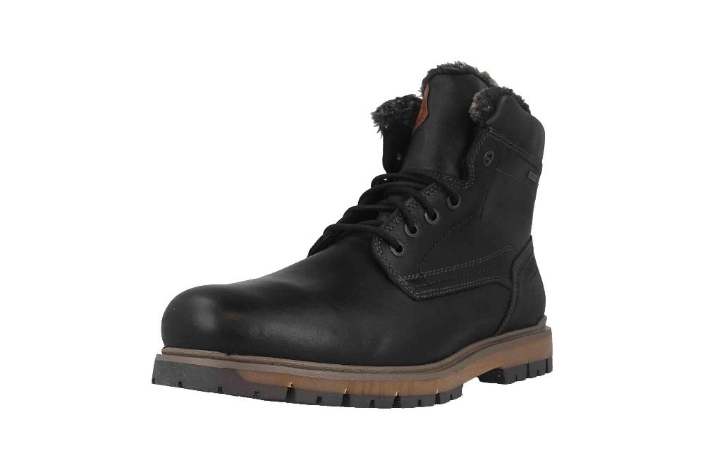 Fretz Men Fountain Stiefel In Übergrößen Schwarz 4012.0710-51 Große Herrenschuhe