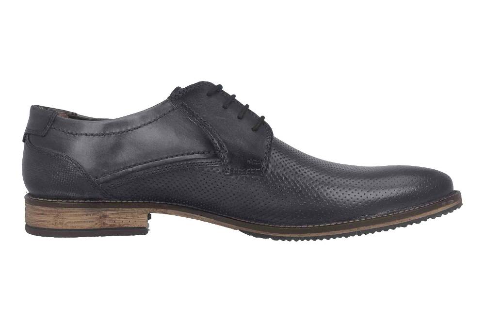 Fretz Men Grenoble Halbschuhe In Übergrößen Blau 7438.7232-30 Große Herrenschuhe