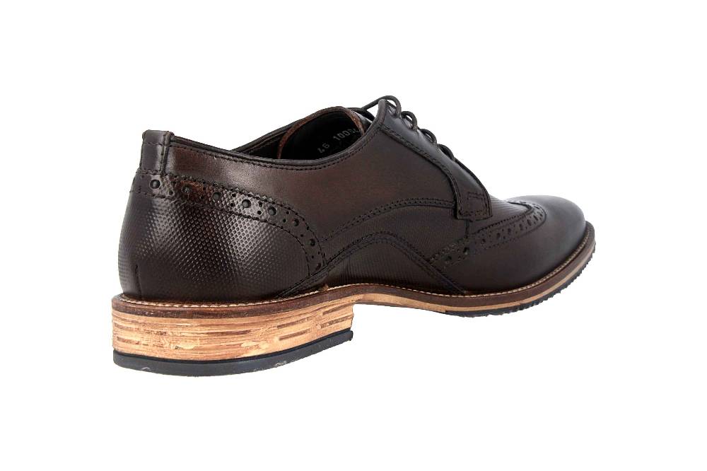 Fretz Men Grenoble Halbschuhe In Übergrößen Braun 7444.7232-59 Große Herrenschuhe