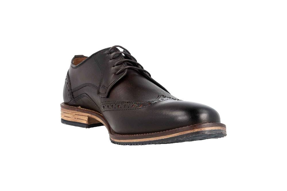 Fretz Men Grenoble Halbschuhe In Übergrößen Braun 7444.7232-59 Große Herrenschuhe