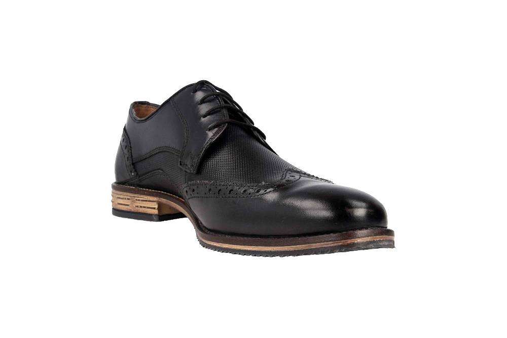 Fretz Men Grenoble Halbschuhe In Übergrößen Grau 7444.7232-22 Große Herrenschuhe