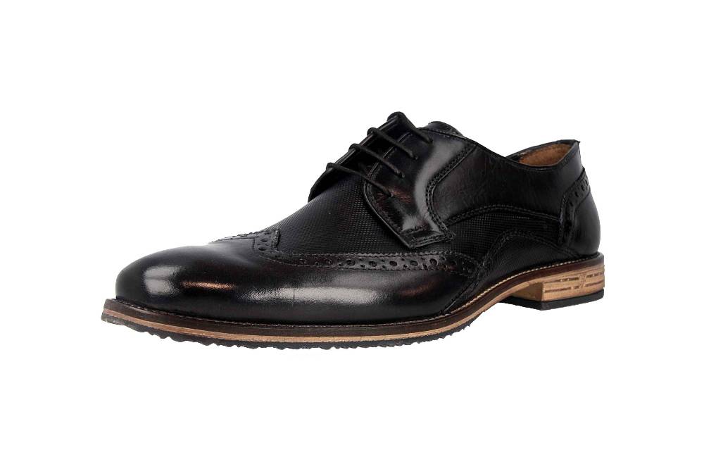 Fretz Men Grenoble Halbschuhe In Übergrößen Grau 7444.7232-22 Große Herrenschuhe