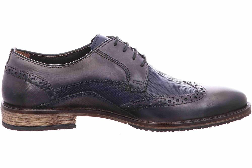 Fretz Men Grenoble Halbschuhe In Übergrößen Mehrfarbig 7445.7232-30 Große Herrenschuhe