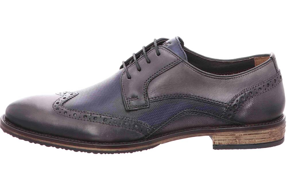 Fretz Men Grenoble Halbschuhe In Übergrößen Mehrfarbig 7445.7232-30 Große Herrenschuhe