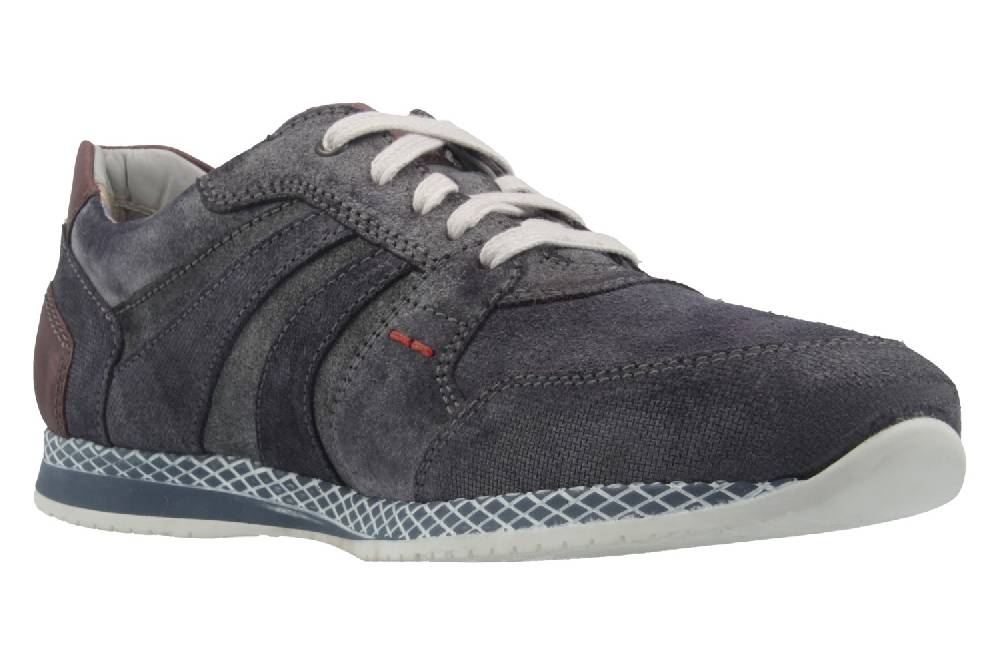 Fretz Men Halbschuhe In Übergrößen Blau 4970.1649-1 Große Herrenschuhe