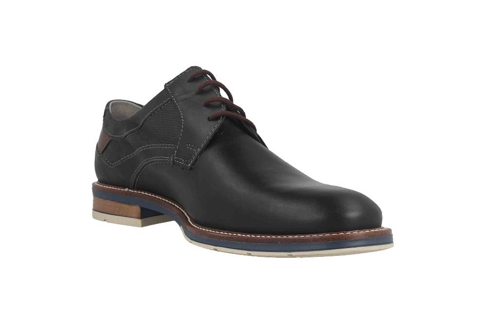 Fretz Men Halbschuhe In Übergrößen Blau 6970.4510-32 Große Herrenschuhe