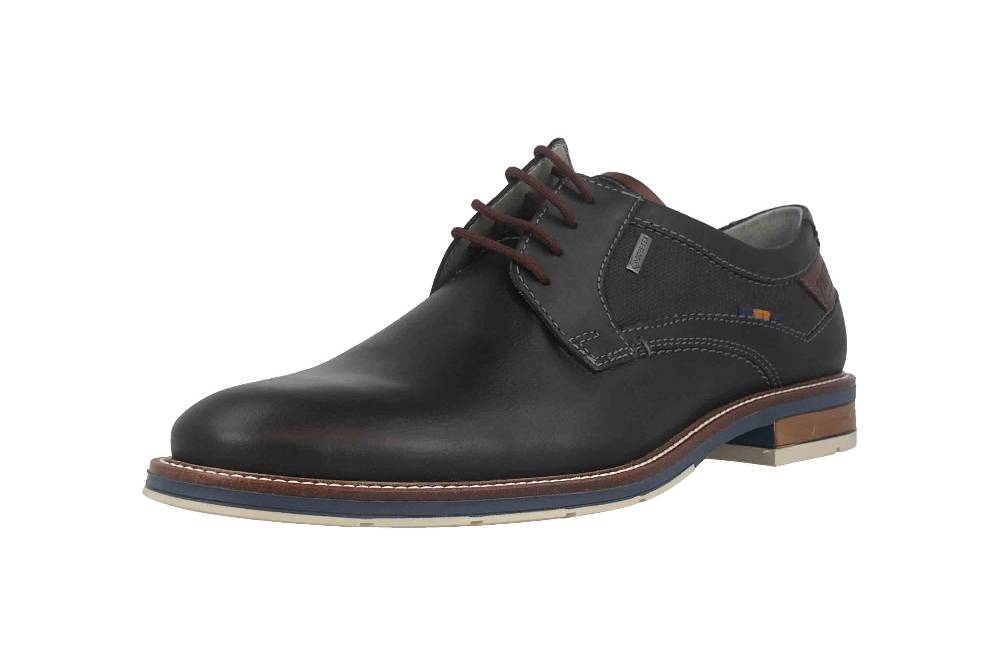 Fretz Men Halbschuhe In Übergrößen Blau 6970.4510-32 Große Herrenschuhe