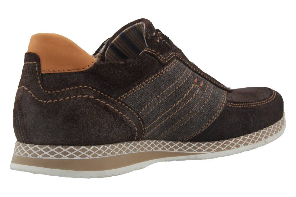 Fretz Men Halbschuhe In Übergrößen Braun 4971.1649-59 Große Herrenschuhe