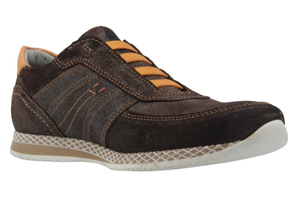 Fretz Men Halbschuhe In Übergrößen Braun 4971.1649-59 Große Herrenschuhe