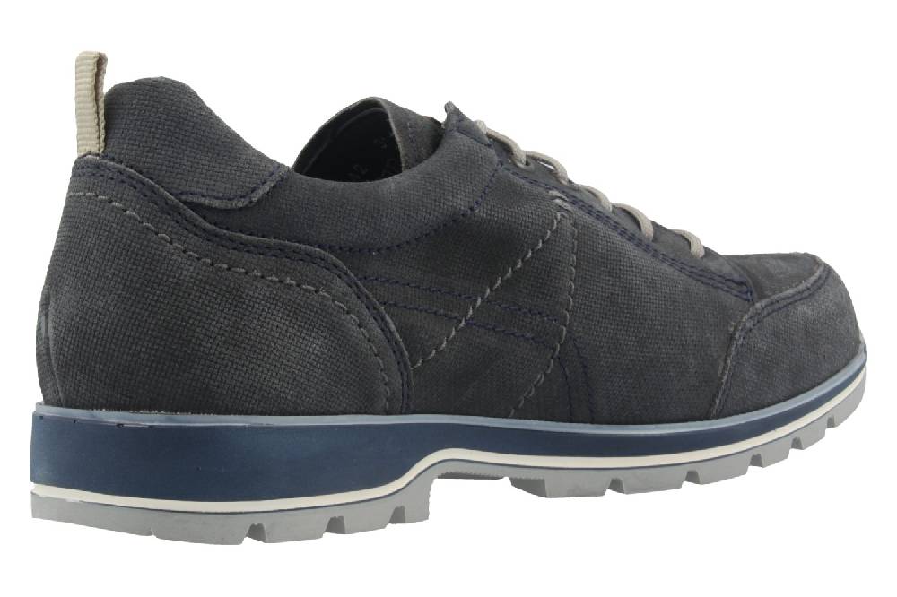 Fretz Men Halbschuhe In Übergrößen Grau 3111.6519-62 Große Herrenschuhe