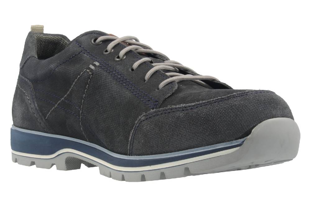 Fretz Men Halbschuhe In Übergrößen Grau 3111.6519-62 Große Herrenschuhe