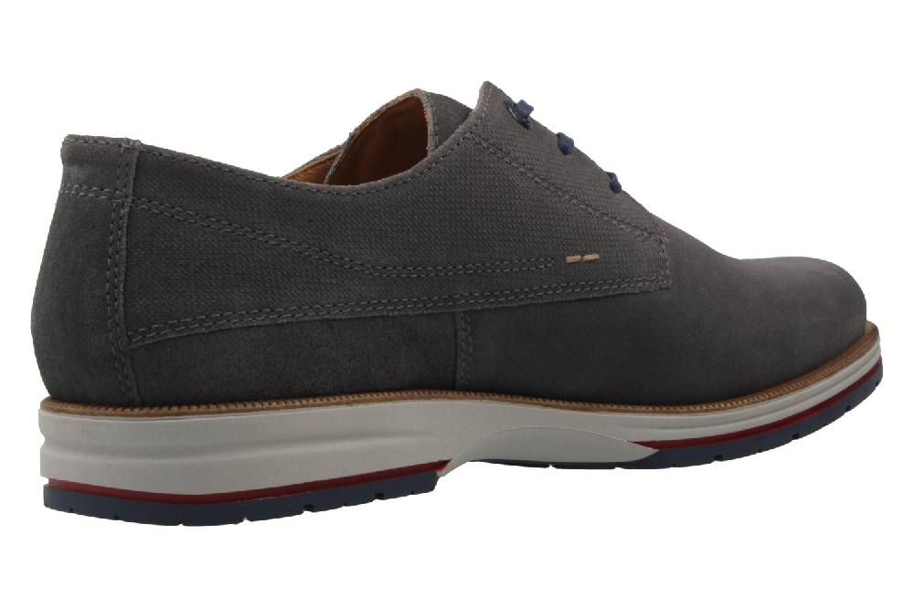 Fretz Men Halbschuhe In Übergrößen Grau 3310.4549-62 Große Herrenschuhe
