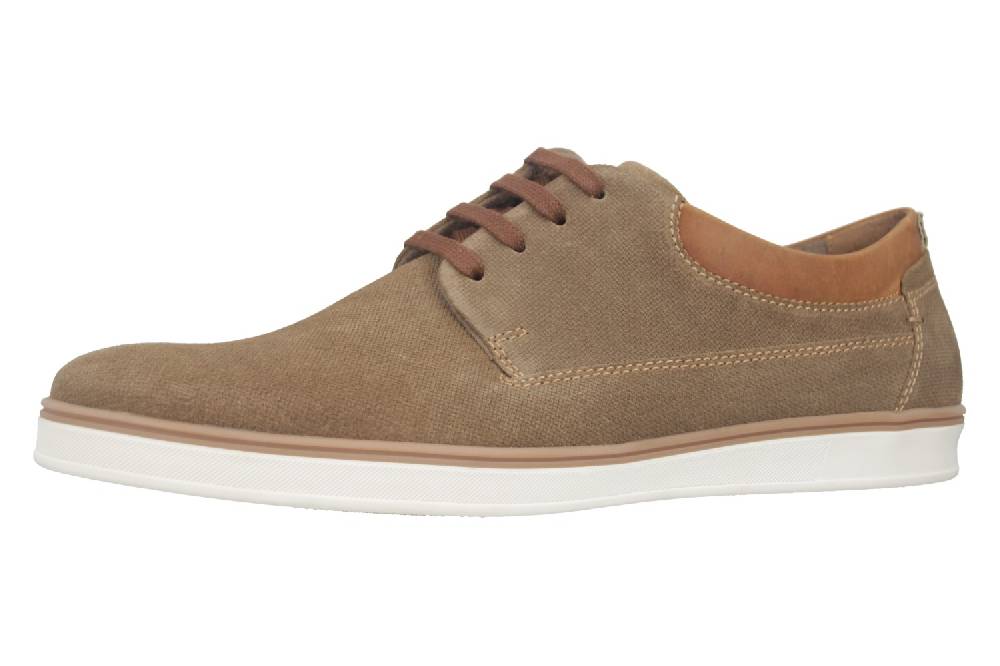 FRETZ MEN Halbschuhe In Übergrößen Olive 2810.0959-5 Große Herrenschuhe