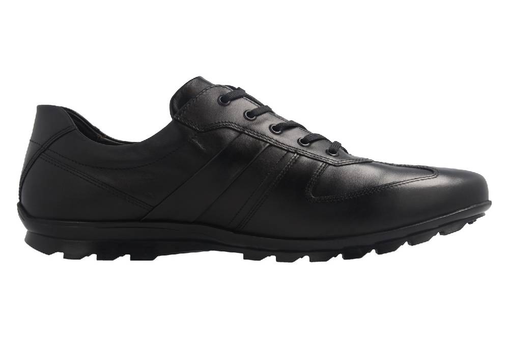 Fretz Men Halbschuhe In Übergrößen Schwarz 5820.6202-51 Große Herrenschuhe