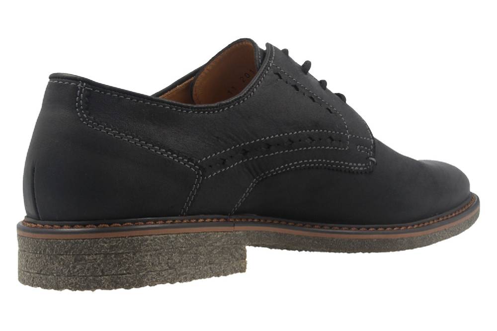 Fretz Men Halbschuhe In Übergrößen Schwarz 6951.8826-51 Große Herrenschuhe