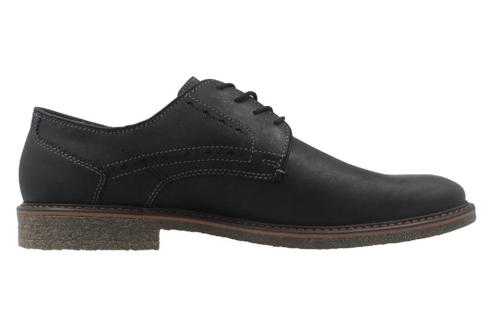 Fretz Men Halbschuhe In Übergrößen Schwarz 6951.8826-51 Große Herrenschuhe