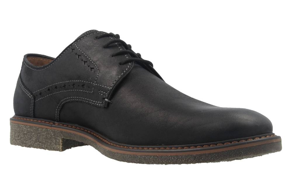 Fretz Men Halbschuhe In Übergrößen Schwarz 6951.8826-51 Große Herrenschuhe