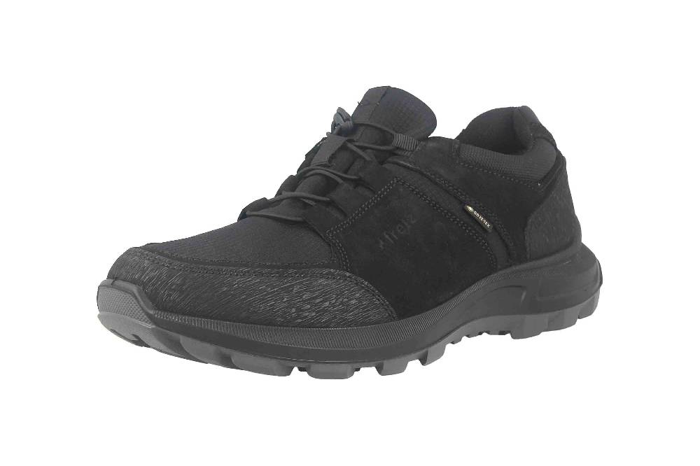 Fretz Men Hiker Sneaker In Übergrößen Schwarz 9510.9089-51 Große Herrenschuhe