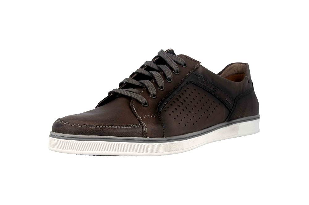 Fretz Men Hull Halbschuhe In Übergrößen Grau 2832.0984-92 Große Herrenschuhe