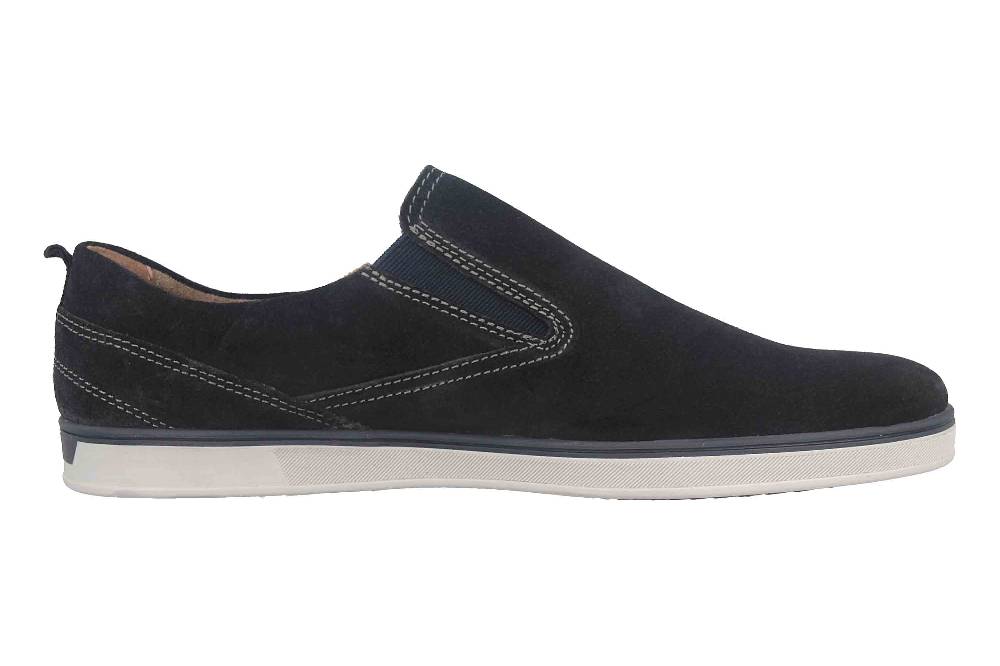 Fretz Men Hull Slipper In Übergrößen Blau 2851.0959-1 Große Herrenschuhe