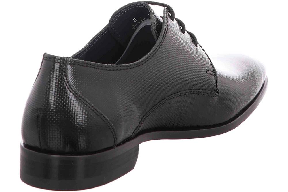 Fretz Men Jack Businessschuhe In Übergrößen Schwarz 6490.0260-51 Große Herrenschuhe
