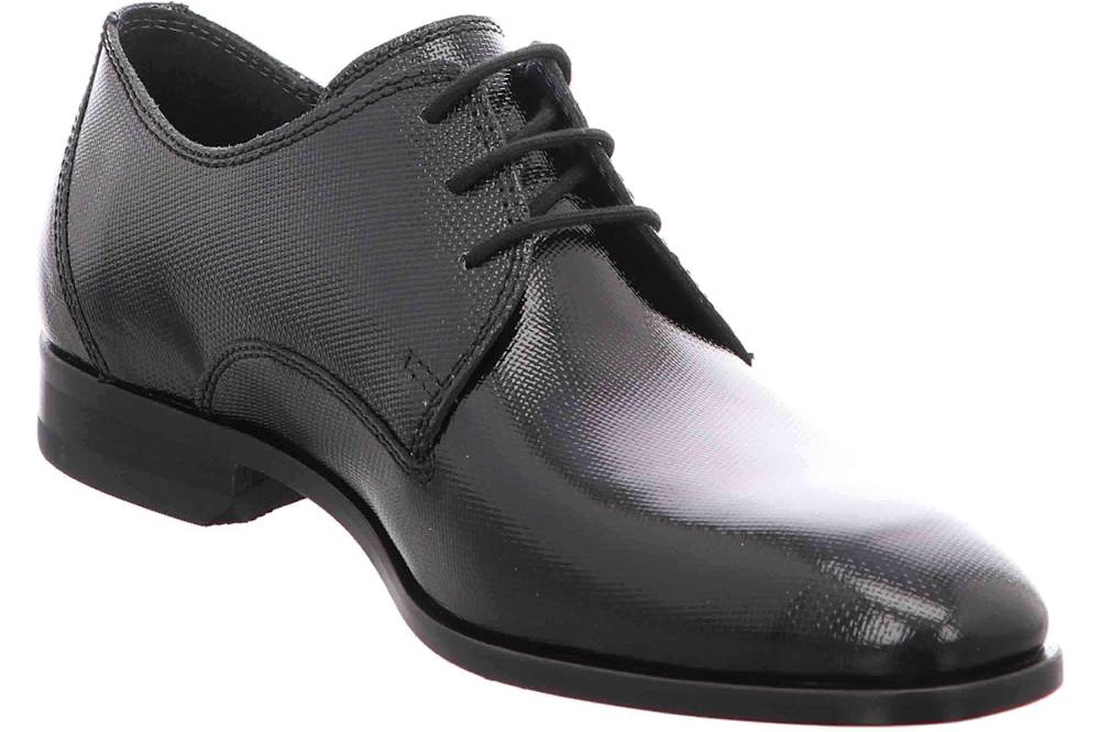 Fretz Men Jack Businessschuhe In Übergrößen Schwarz 6490.0260-51 Große Herrenschuhe