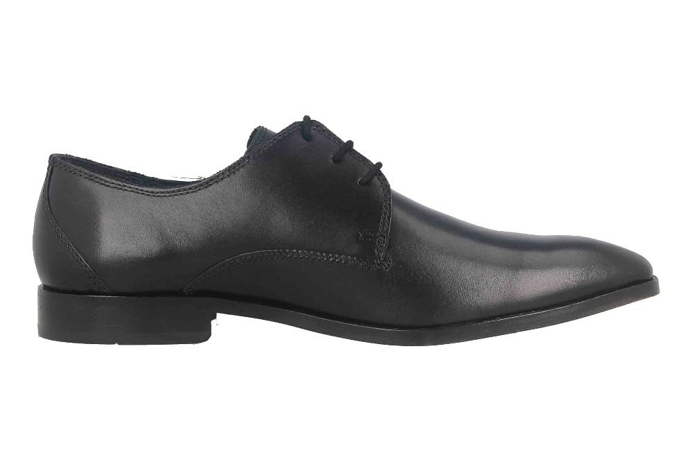 Fretz Men Jack Halbschuhe In Übergrößen Schwarz 6430.0267-51 Große Herrenschuhe