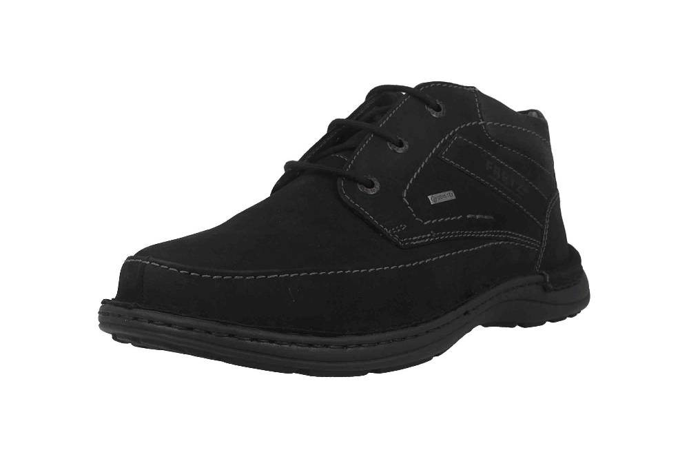 Fretz Men Livingston Stiefel In Übergrößen Schwarz 7812.8247-51 Große Herrenschuhe
