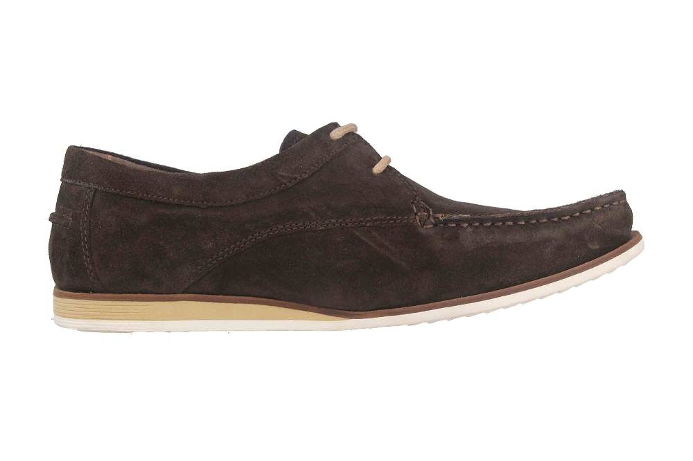 Fretz Men Messi Halbschuhe In Übergrößen Braun 8122.6759-59 Große Herrenschuhe